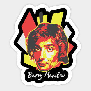 barry-manilow-pop-art Sticker